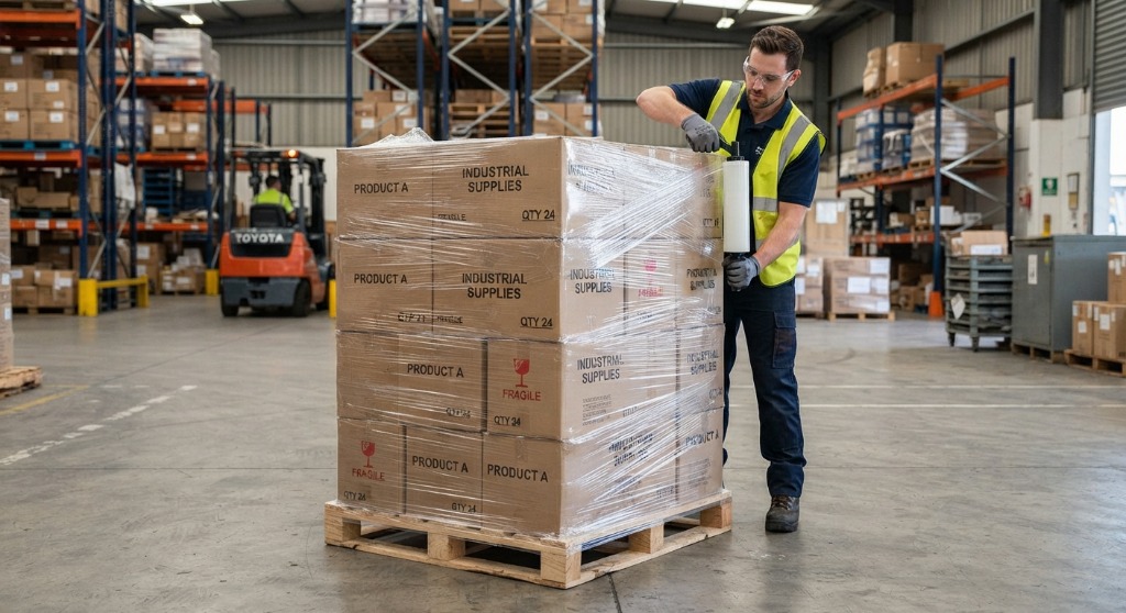 Pallet Stabilization & Stretch Film Yield Optimization